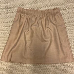 J. Crew paper bag skirt